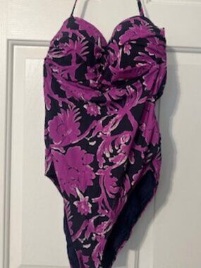 Tori Burch one piece swimsuit Sz M